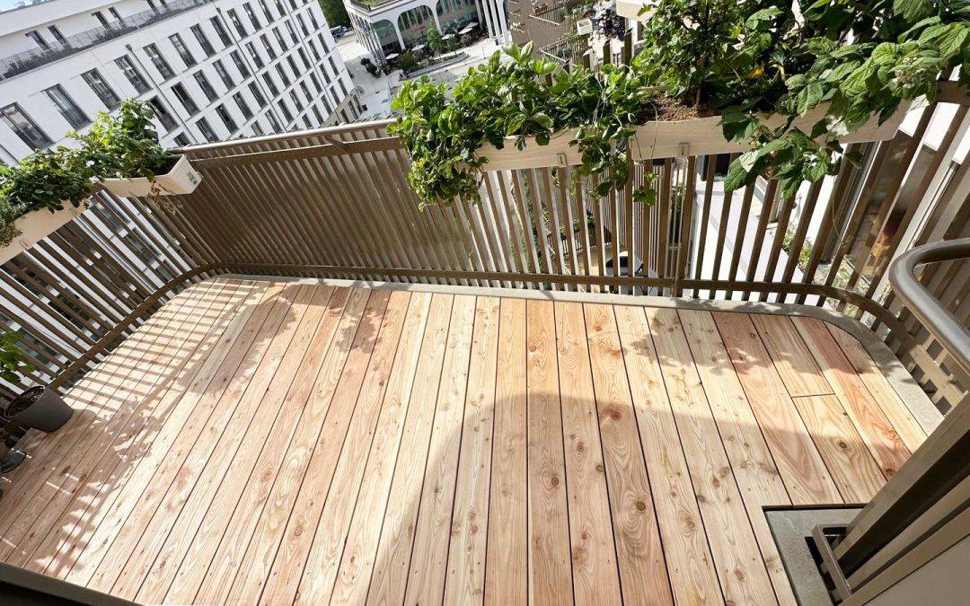 Holzterrasse für höchsten Wohnkomfort und Langlebigkeit